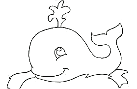 Desenhos de Baleia para Colorir - Curso Completo de Pedagogia