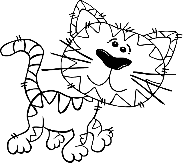 Desenhos de Gato para Colorir - Curso Completo de Pedagogia