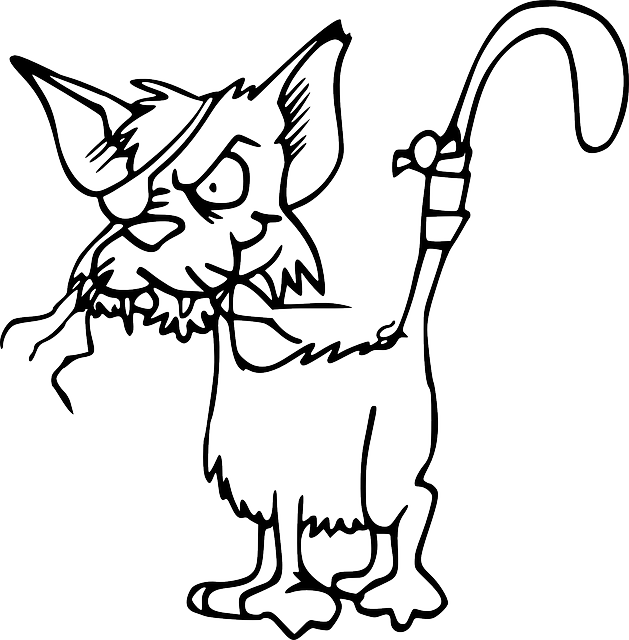 Desenhos de Gato para Colorir - Curso Completo de Pedagogia