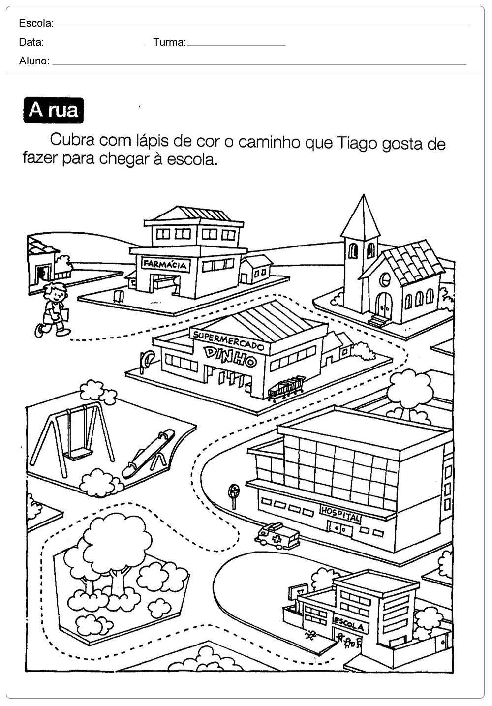 Lugares Onde Vivemos - Planos de aula - 1º ano - Geografia